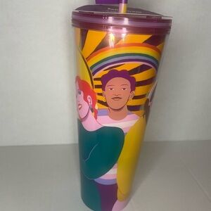 Starbucks Sofie Birkin 24 oz tumbler exclusive for pride month